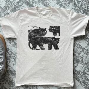 Cocteau Twins Black White Graphic Tee